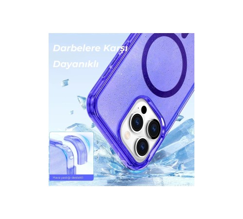 iPhone 11 Kılıf Glow Magsafe Kapak - Turuncu iPhone 11 Kılıf Glow Magsafe Kapak - Turuncu