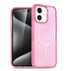 iPhone 12 Kılıf Glow Magsafe Kapak - Pembe