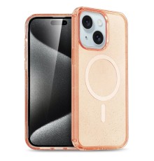 iPhone 14 Kılıf Glow Magsafe Kapak - Turuncu