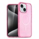iPhone 15 Plus Kılıf Glow Magsafe Kapak - Pembe