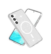 Samsung Galaxy S23 Kılıf Glow Magsafe Kapak - Şeffaf