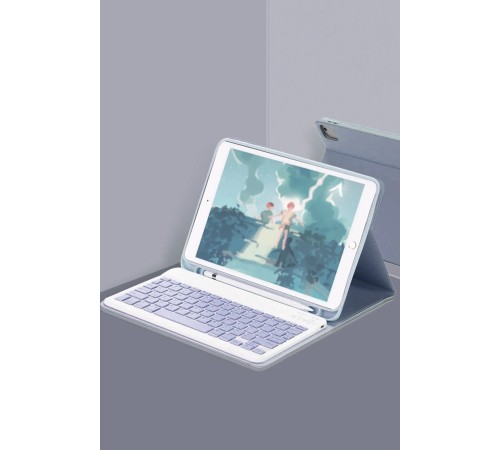 iPad 2022 10.9 (10.nesil) Kılıf KC01 Smart Klavyeli Tablet Kılıfı - Lacivert iPad 2022 10.9 (10.nesil) Kılıf KC01 Smart Klavyeli Tablet Kılıfı - Lacivert