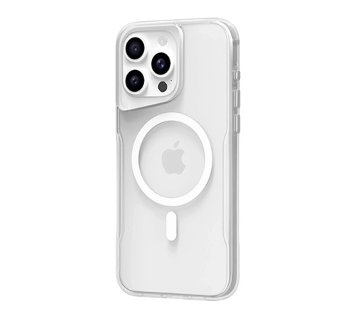 iPhone 14 Pro Kılıf PC Poso Magsafe Kapak - Şeffaf