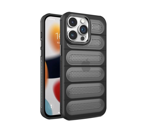 iPhone 14 Pro Kılıf Airmax Silikon Kapak - Siyah