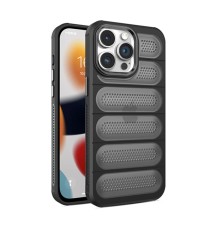 iPhone 15 Pro Max Kılıf Airmax Silikon Kapak - Siyah