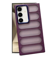 Samsung Galaxy S24 Kılıf Airmax Silikon Kapak - Derin Mor