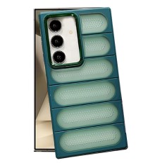 Samsung Galaxy S24 Kılıf Airmax Silikon Kapak - Koyu Yeşil