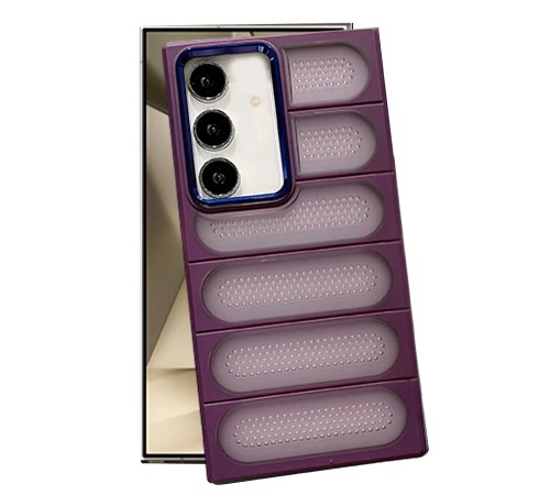 Samsung Galaxy S24 Plus Kılıf Airmax Silikon Kapak - Derin Mor Samsung Galaxy S24 Plus Kılıf Airmax Silikon Kapak - Derin Mor