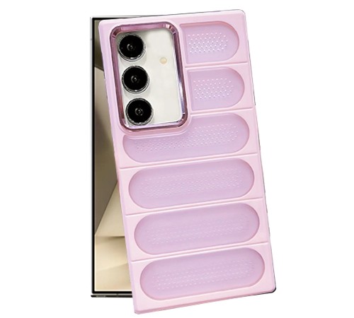 Samsung Galaxy S24 Plus Kılıf Airmax Silikon Kapak - Pembe Samsung Galaxy S24 Plus Kılıf Airmax Silikon Kapak - Pembe