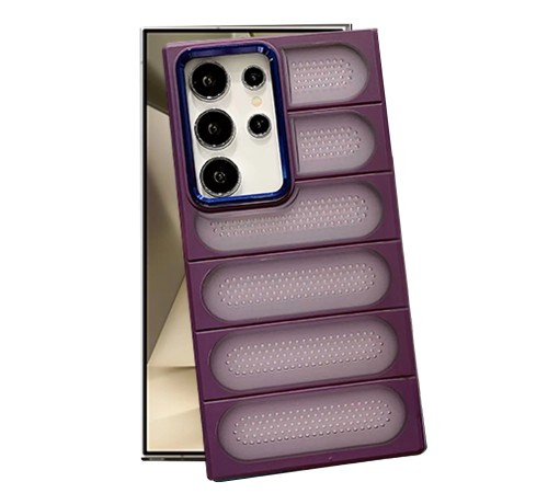 Samsung Galaxy S24 Ultra Kılıf Airmax Silikon Kapak - Derin Mor Samsung Galaxy S24 Ultra Kılıf Airmax Silikon Kapak - Derin Mor