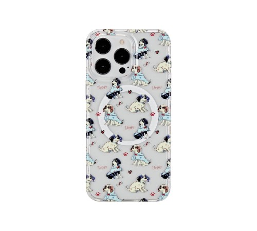 iPhone 15 Pro Max Tanya Magsafe Kapak - Desen 3 iPhone 15 Pro Max Tanya Magsafe Kapak - Desen 3