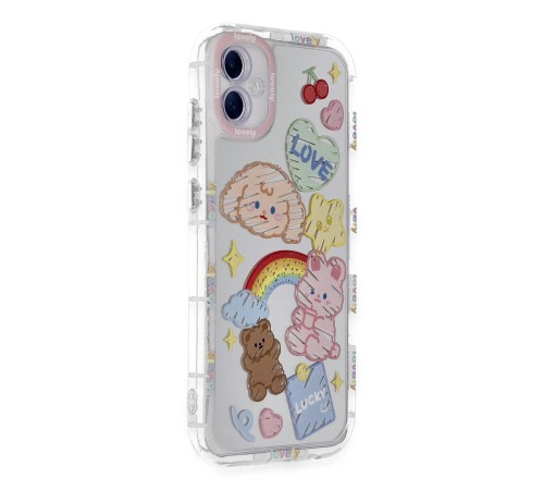 Samsung Galaxy A05 Kılıf Reflexion Desenli Kapak - Desen 4
