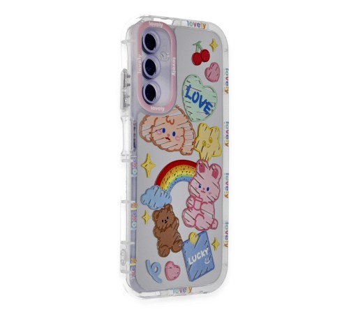 Samsung Galaxy A25 5G Kılıf Reflexion Desenli Kapak - Desen 4 Samsung Galaxy A25 5G Kılıf Reflexion Desenli Kapak - Desen 4
