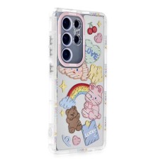 Samsung Galaxy S24 Ultra Kılıf Reflexion Desenli Kapak - Desen 4