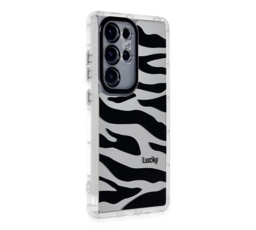 Samsung Galaxy S24 Ultra Kılıf Reflexion Desenli Kapak - Desen 9