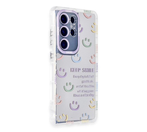 Samsung Galaxy S23 Ultra Kılıf Reflexion Desenli Kapak - Desen 2