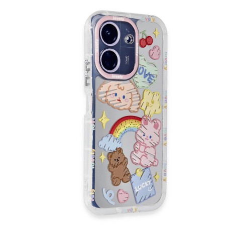 Xiaomi Redmi 13C Kılıf Reflexion Desenli Kapak - Desen 4 Xiaomi Redmi 13C Kılıf Reflexion Desenli Kapak - Desen 4