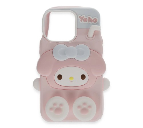 iPhone 15 Pro Kılıf Poky Karakter Silikon Kapak - Desen 2 iPhone 15 Pro Kılıf Poky Karakter Silikon Kapak - Desen 2