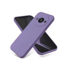 Xiaomi Redmi A3 4G Kılıf First Silikon - Lila