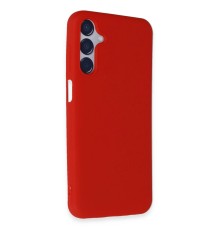 Samsung Galaxy M15 Kılıf First Silikon - Kırmızı