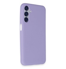 Samsung Galaxy M15 Kılıf First Silikon - Lila