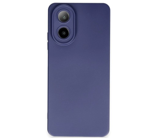 Oppo A38 Kılıf Nano içi Kadife Silikon - Lacivert Oppo A38 Kılıf Nano içi Kadife Silikon - Lacivert