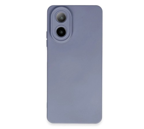 Oppo A38 Kılıf Nano içi Kadife Silikon - Gri Oppo A38 Kılıf Nano içi Kadife Silikon - Gri