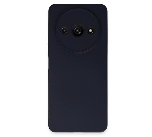 Xiaomi Redmi A3 4G Kılıf Nano içi Kadife Silikon - Lacivert Xiaomi Redmi A3 4G Kılıf Nano içi Kadife Silikon - Lacivert