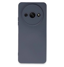 Xiaomi Redmi A3 4G Kılıf Nano içi Kadife Silikon - Gri