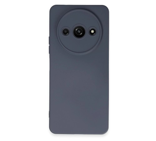 Xiaomi Redmi A3 4G Kılıf Nano içi Kadife Silikon - Gri Xiaomi Redmi A3 4G Kılıf Nano içi Kadife Silikon - Gri