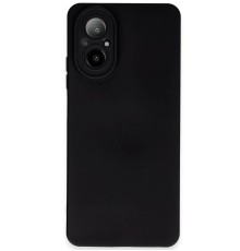 Realme 12 Lite Kılıf Nano içi Kadife Silikon - Siyah
