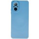 Realme 12 Lite Kılıf Nano içi Kadife Silikon - Mavi