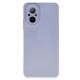 Realme 12 Lite Kılıf Nano içi Kadife Silikon - Lila