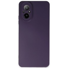 Realme 12 Lite Kılıf Nano içi Kadife Silikon - Mor