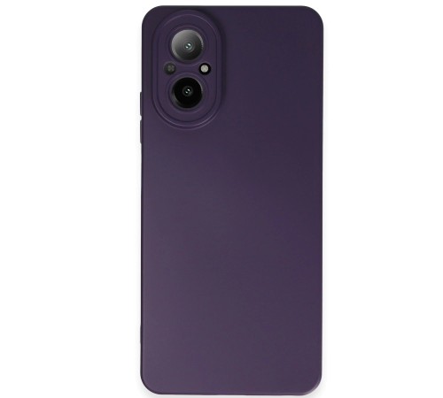Realme 12 Lite Kılıf Nano içi Kadife Silikon - Mor Realme 12 Lite Kılıf Nano içi Kadife Silikon - Mor