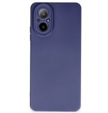 Realme 12 Lite Kılıf Nano içi Kadife Silikon - Lacivert