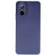 Realme 12 Lite Kılıf Nano içi Kadife Silikon - Lacivert