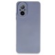 Realme 12 Lite Kılıf Nano içi Kadife Silikon - Gri