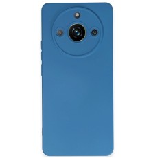 Realme 11 Pro Kılıf Nano içi Kadife Silikon - Mavi