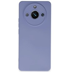 Realme 11 Pro Kılıf Nano içi Kadife Silikon - Lila