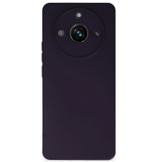 Realme 11 Pro Kılıf Nano içi Kadife Silikon - Mor