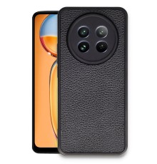 Realme 12 5G Kılıf Aras Deri Kapak - Siyah