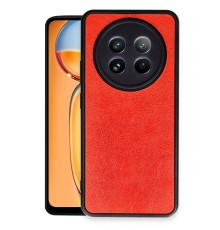 Realme 12 5G Kılıf Aras Deri Kapak - Kırmızı