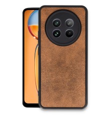 Realme 12 5G Kılıf Aras Deri Kapak - Taba