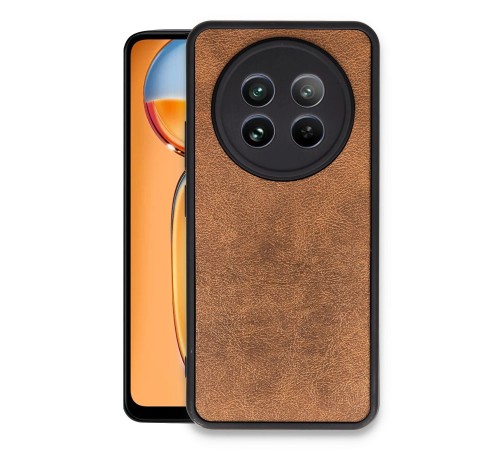 Realme 12 5G Kılıf Aras Deri Kapak - Taba Realme 12 5G Kılıf Aras Deri Kapak - Taba