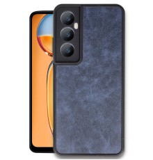 Realme C65 Kılıf Aras Deri Kapak - Lacivert