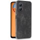 Oppo A38 Kılıf Aras Deri Kapak - Siyah