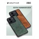 Oppo A38 Kılıf Aras Deri Kapak - Siyah