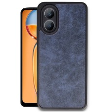 Oppo A38 Kılıf Aras Deri Kapak - Lacivert