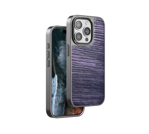 iPhone 14 Pro Max Wave Kapak - Derin Mor iPhone 14 Pro Max Wave Kapak - Derin Mor